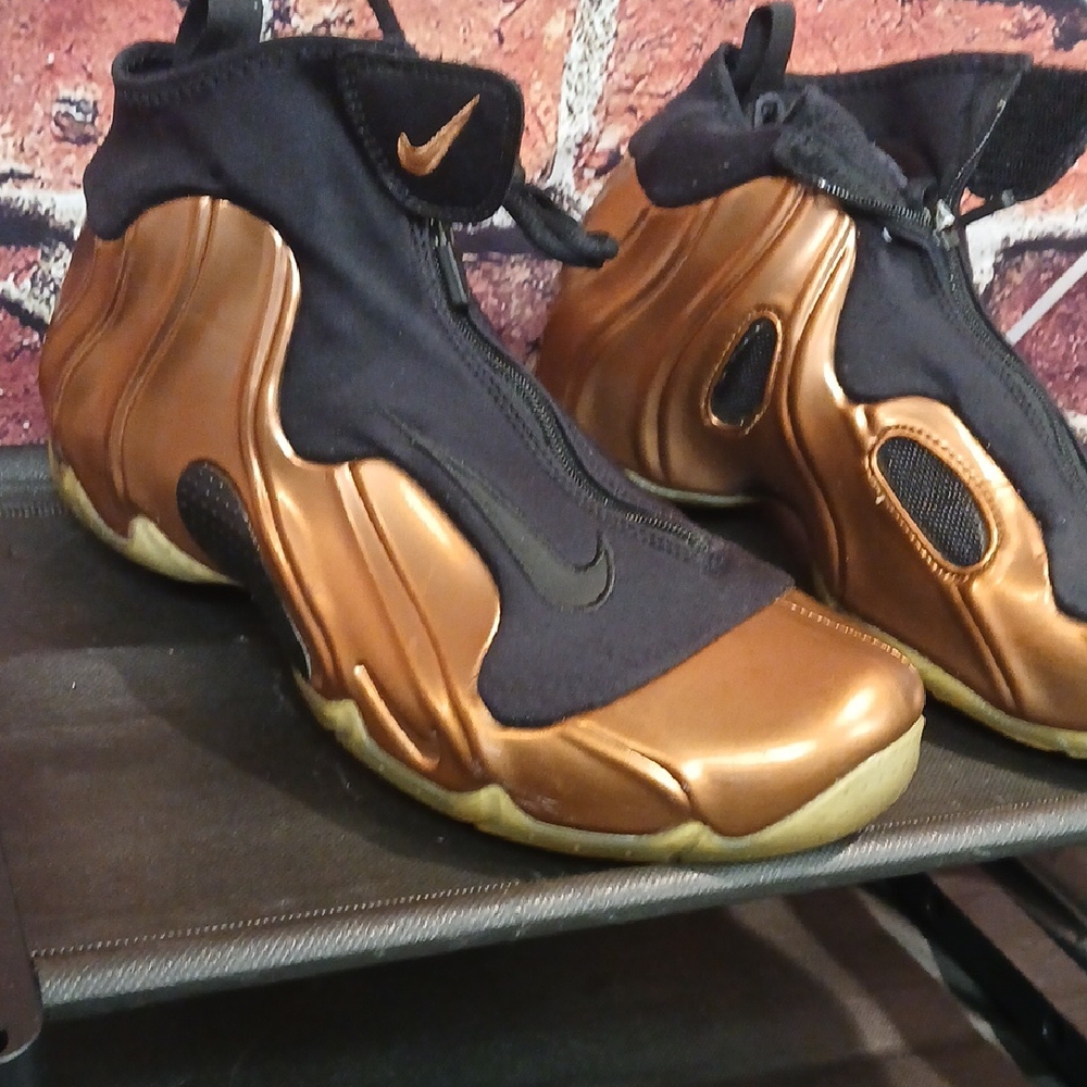 Nike FOAMPOSITE from 2014 Bronze Size 9 Model# 658109-800
